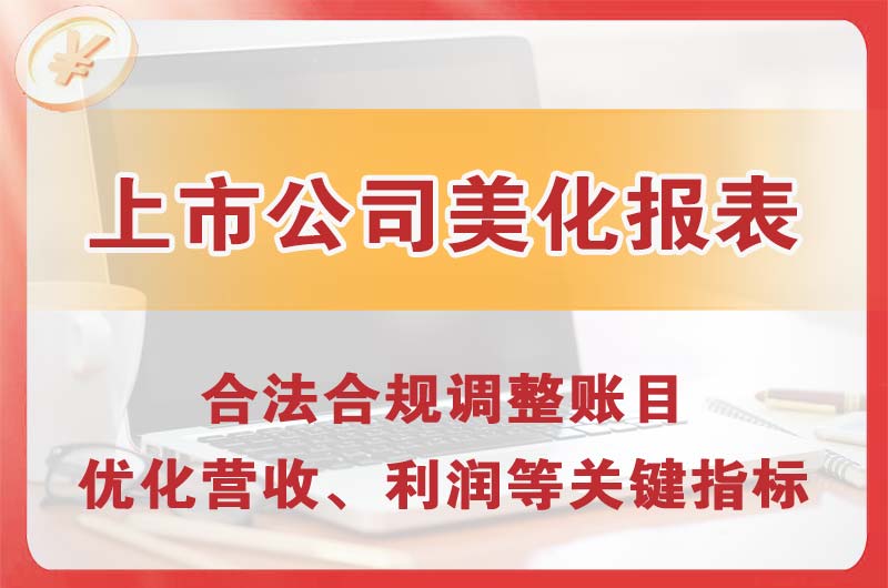 白云上市公司美化报表